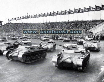 Nazi tank parade